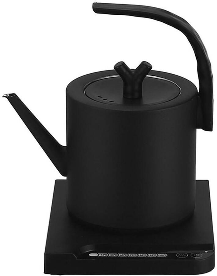 Waterkoker van roestvrij staal intelligente elektrische waterkoker zwanenhals 1000 W digitaal led-display met temperatuurregeling en automatische uitschakeling bij hoge temperaturen