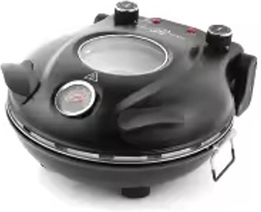 Waves Pizza oven Pizzarette Pizzamaker Tafel oven 420 ℃ 1200 Watt 5 temperatuurniveaus Vlambestendige stenen plaat