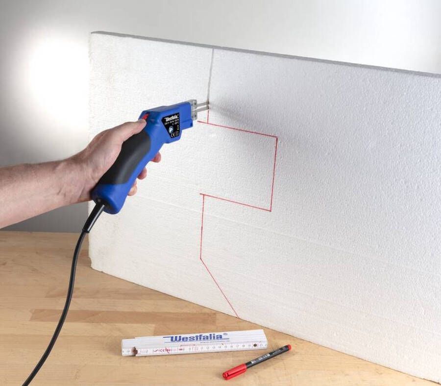 Westfalia Elektrische isolatiesnijder 150 Watt - Foto 3