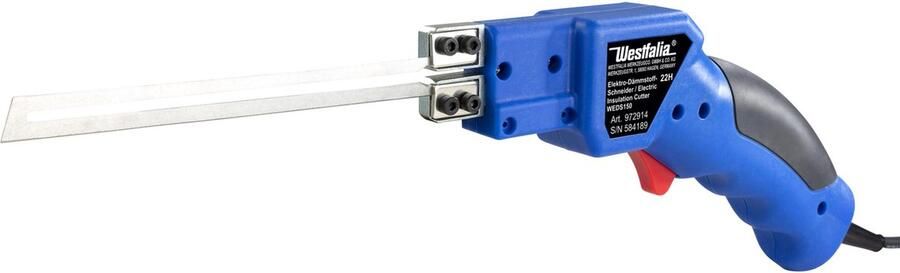 Westfalia Elektrische isolatiesnijder 150 Watt - Foto 2
