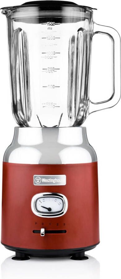 Westinghouse Blender Retro Collections cranberry red 1.5 liter WKBE221RD