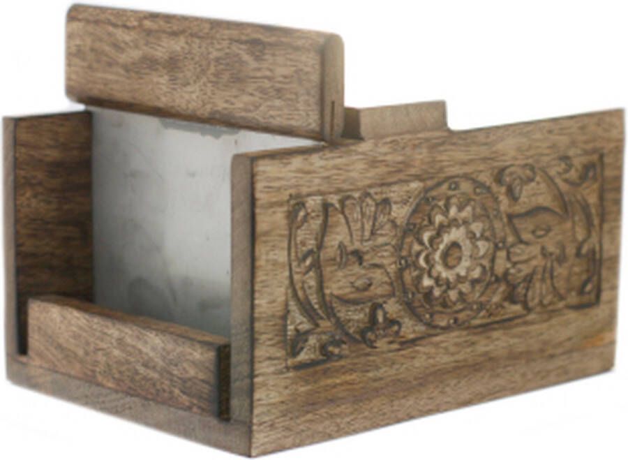 WGifts Antiek uitziende Mangohout Snijder voor Zeepbroden