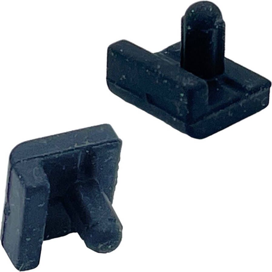 Whirlpool 1X rubber voetje geschikt voor Bauknecht rubber voetje pannendrager fornuis kookplaat 481246668851