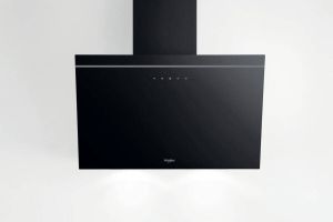 Whirlpool AKR 62F LT K afzuigkap Muurmontage Zwart 650 m³ uur A