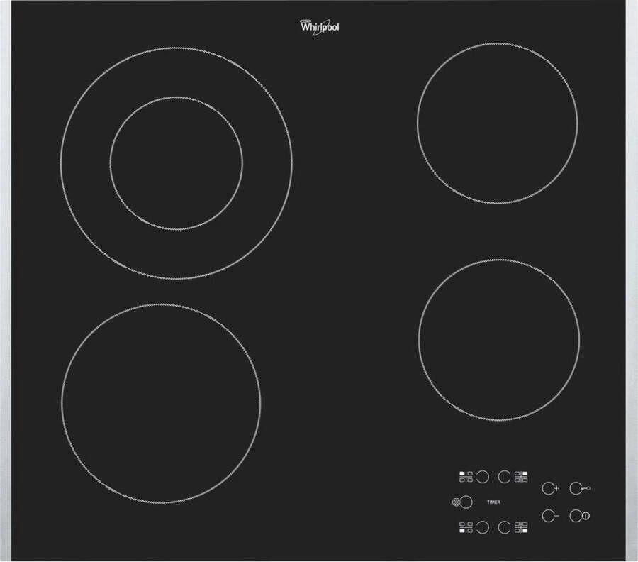 Whirlpool AKT 8130 BA Keramisch kookplaat ZWart