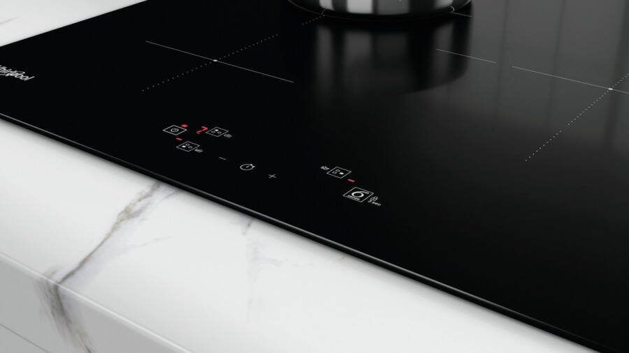 Whirlpool WSQ116NE Inductie Hob 4 huizen 7200W L 5 4 cm x D51 cm Glas Zwart