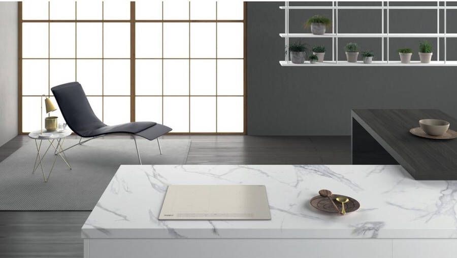 Whirlpool WLB6860NE S Inbouw elektrische kookplaat 59 cm Beige 4-pits FlexiCook 6th Sense