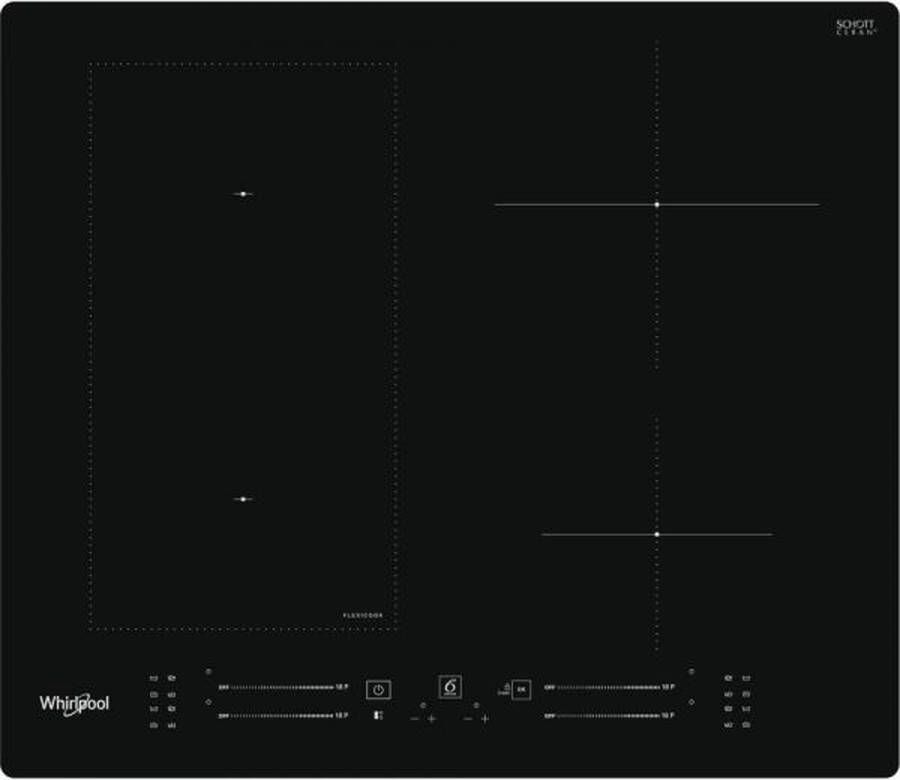 Whirlpool WL S7960 NE Zwart Ingebouwd 60 cm Inductiekookplaat zones 4 zone(s)