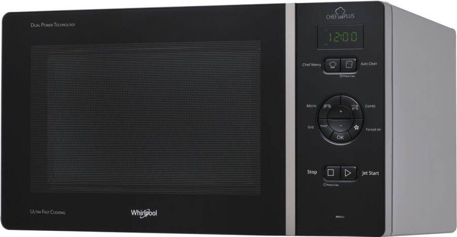 Whirlpool MCP 347 SL Combimagnetron Zilver