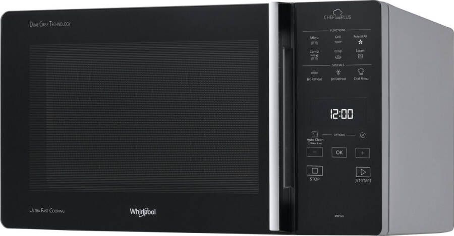 Whirlpool MCP 349 SL Combimagnetron Zwart