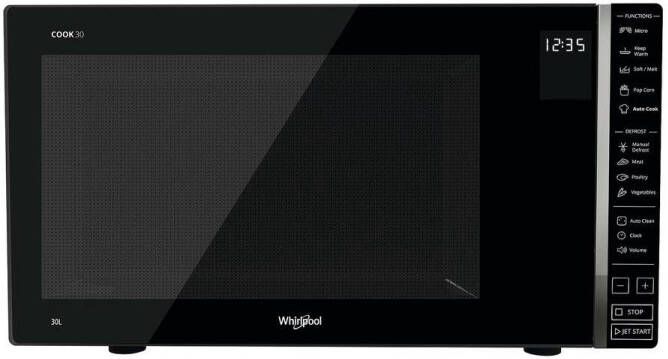 Whirlpool Microgolf Zwart MWP301B | Microgolfovens | Keuken&Koken Microgolf&Ovens | MWP 301 B - Foto 3