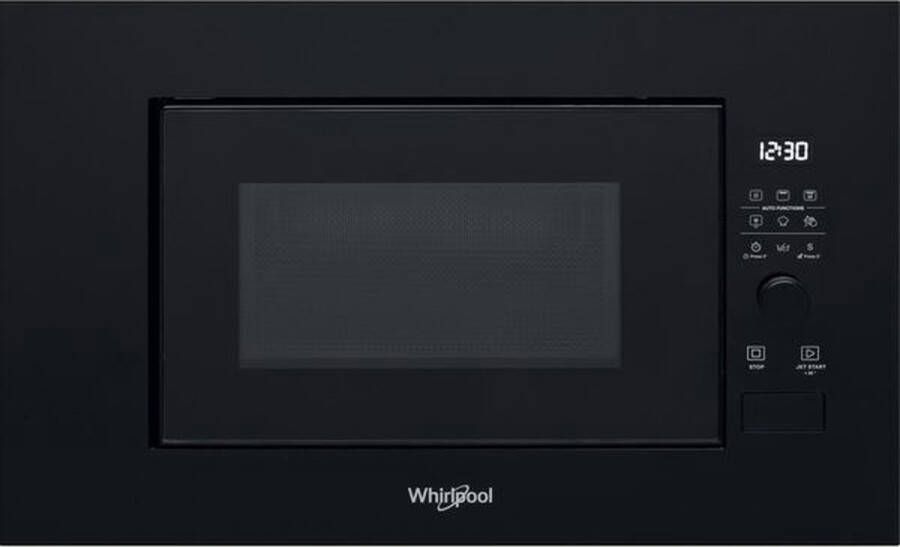 Whirlpool Solo-magnetron met Grill Model WMF200G NB Inbouw 20 liter 800 W Zwart