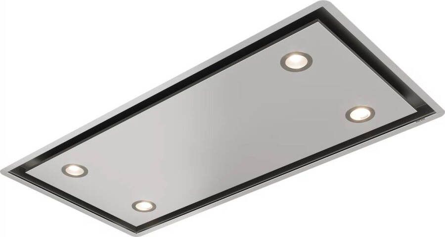 Whirlpool UEI102FLRX inbouwbare Afzuigkap 100 cm RVS