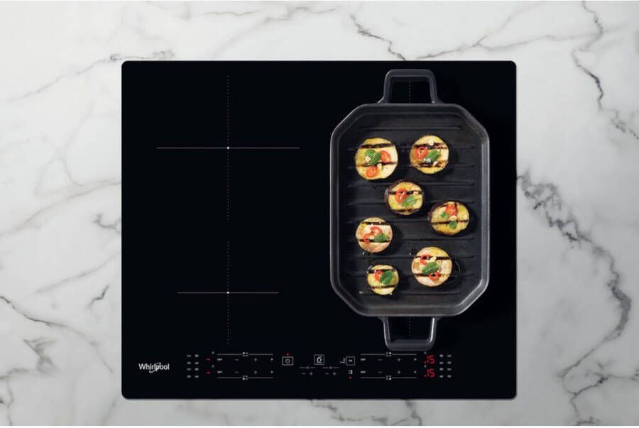 Whirlpool WB B8360 NE Zwart Ingebouwd 59 cm Inductiekookplaat zones 4 zone(s) - Foto 2