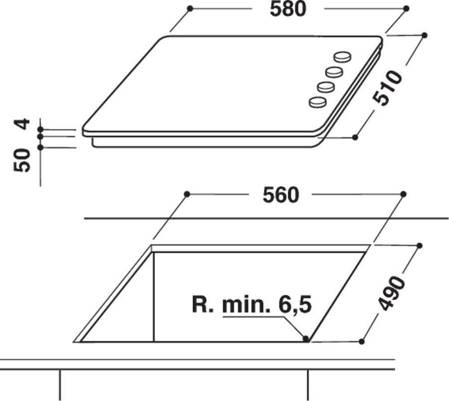 Whirlpool Kookplaat Vitro Akm9010Ne | Vitrokeramische kookplaten | Keuken&Koken Kookplaten | AKM9010NE