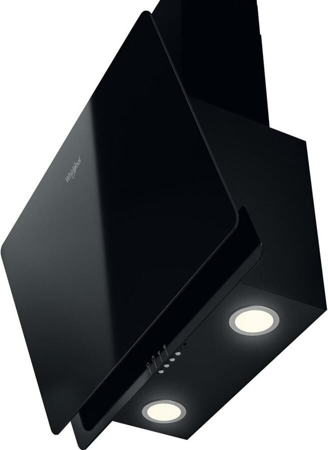 Whirlpool Zwarte Afzuigkap AKR 65F LM K - Foto 1