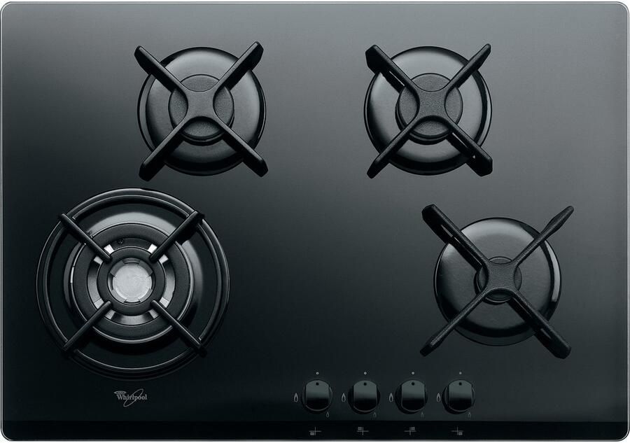 Whirlpool AKT5000 NB inbouw gaskookplaat