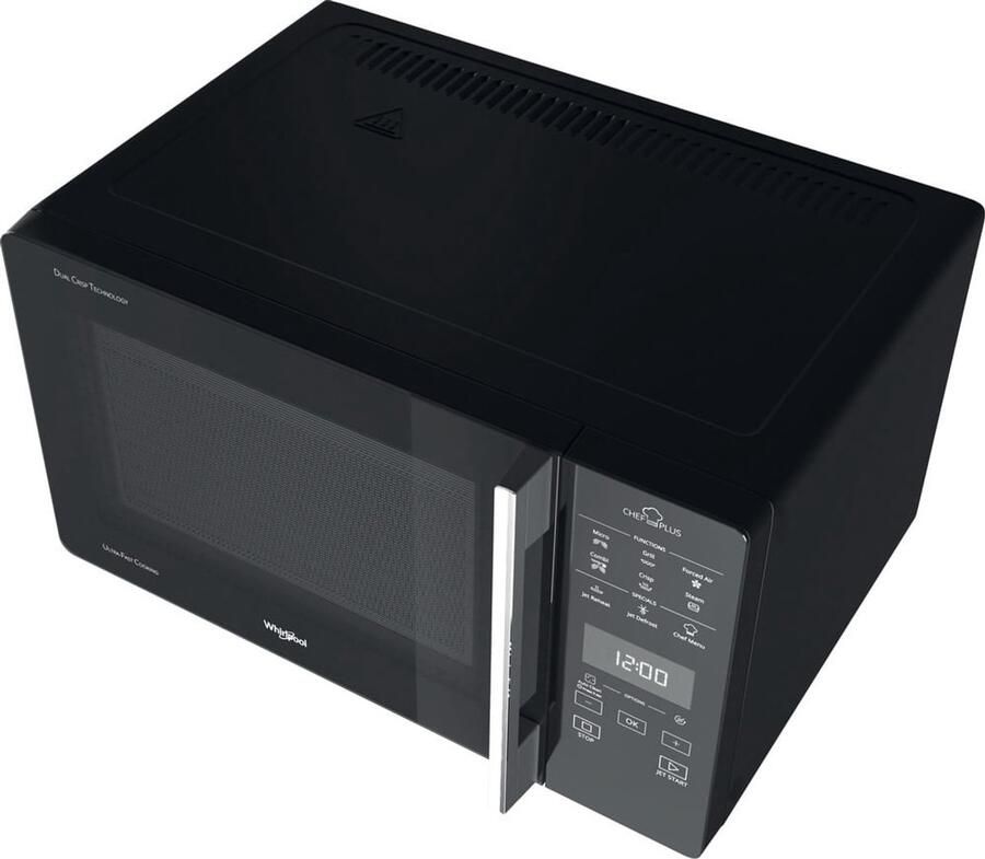 Whirlpool Chef Plus MCP 359 SL Zilver Combinatiemagnetron Aanrecht 25 l 800 W