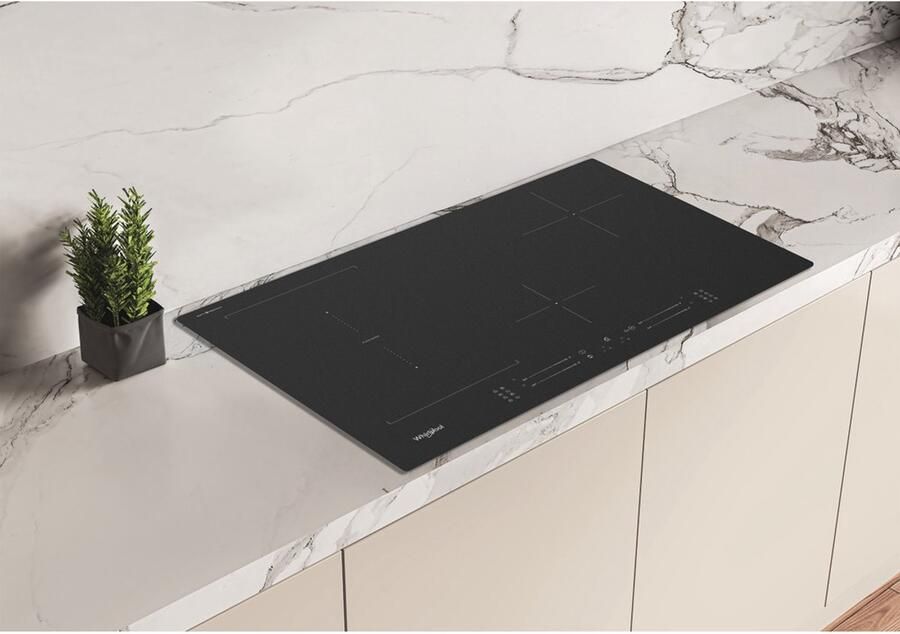 Whirlpool CleanProtect WL S3777 NE BM Zwart Ingebouwd 77 cm Inductiekookplaat zones 4 zone(s)
