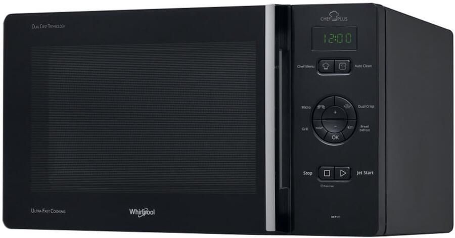 Whirlpool Magnetron Chef Plus 25L Zwart MCP345BL