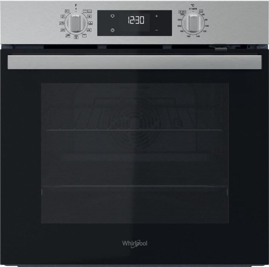 Whirlpool OMR58RR1X inbouw oven Pyrolyse RVS