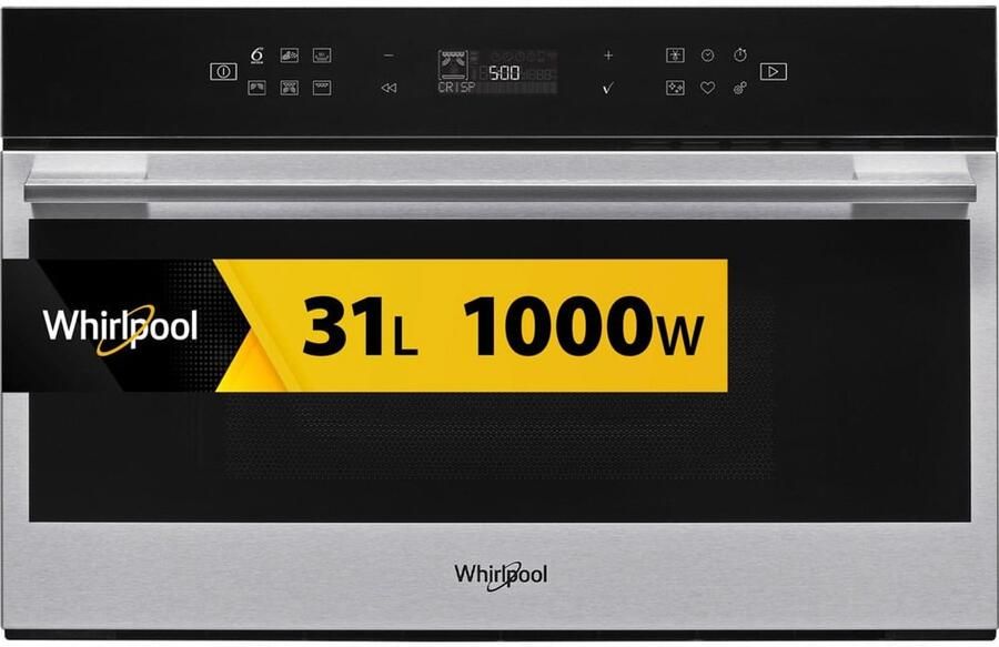 Whirlpool W7 MD440 Ingebouwd Combinatiemagnetron 31 l 1000 W Roestvrijstaal