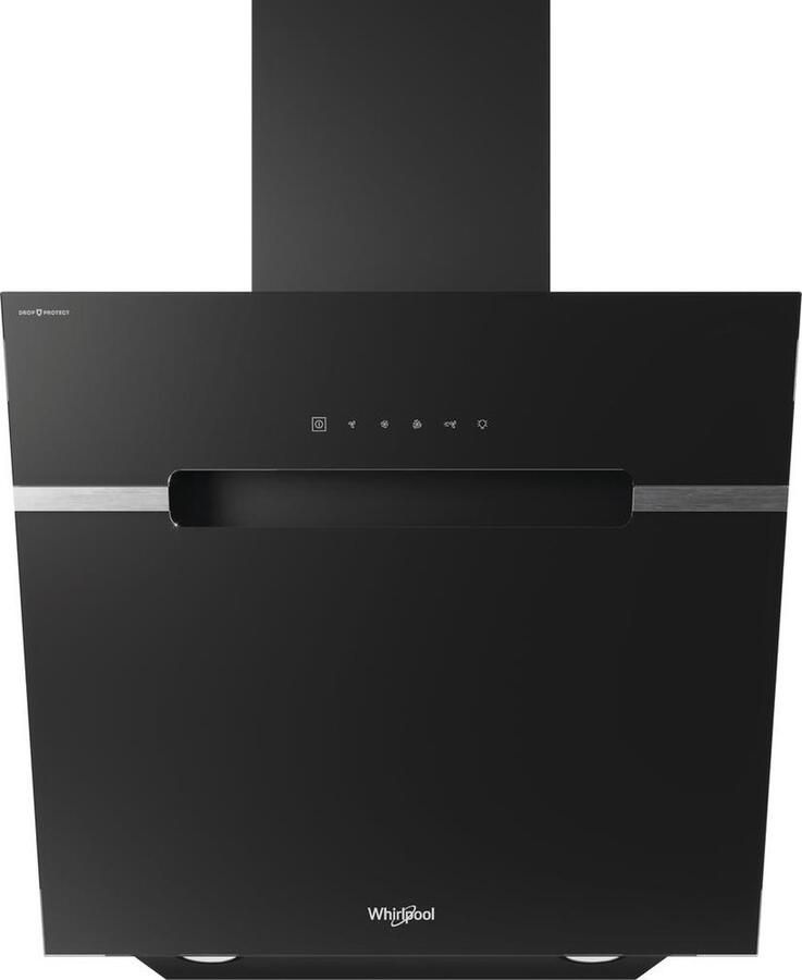 Whirlpool WHVS 61F LT DP K Muurmontage Zwart 580 m³ uur