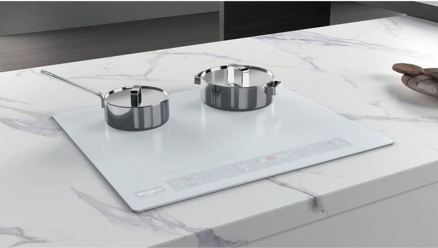 Whirlpool Inductiekookplaat Model WLB4560NE W 59 cm Grijs 4 zones FlexiCook 6th Sense - Foto 2