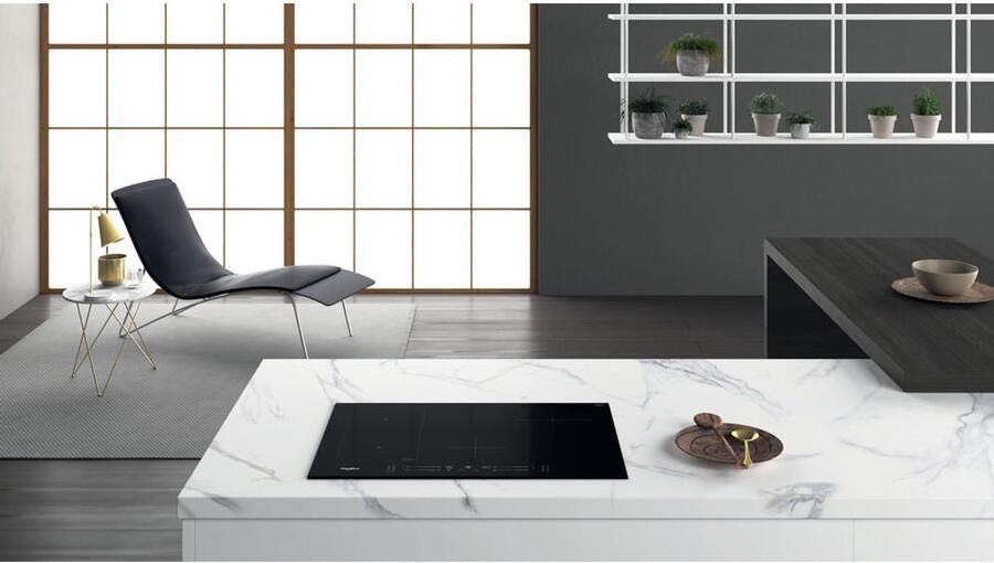 Whirlpool WL S3377 BF Zwart Ingebouwd 77 cm Inductiekookplaat zones 4 zone(s) - Foto 3