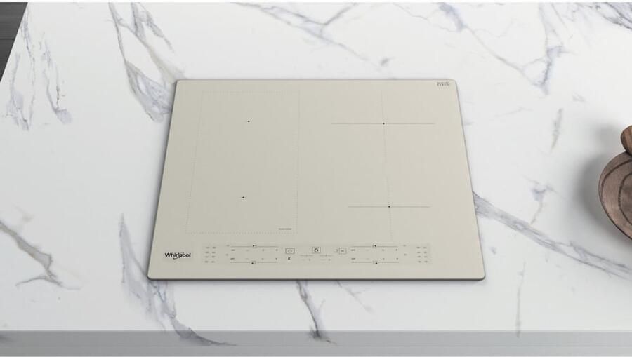 Whirlpool WLB6860NE S Inbouw elektrische kookplaat 59 cm Beige 4-pits FlexiCook 6th Sense - Foto 2