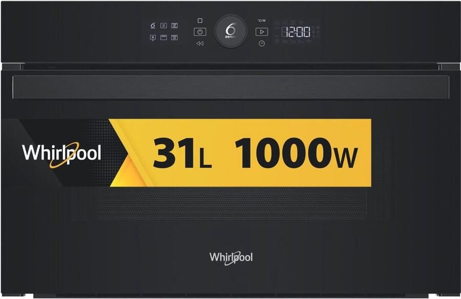 Whirlpool WMD44MB Zwart Grill-magnetron Ingebouwd 31 l 1000 W