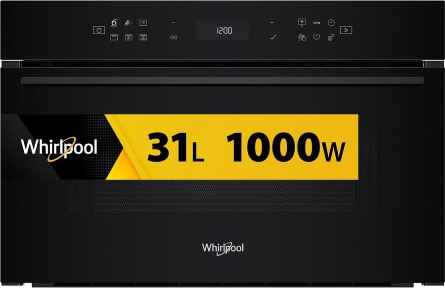 Whirlpool WMD7O4TB Zwart Grill-magnetron Ingebouwd 31 l 1000 W