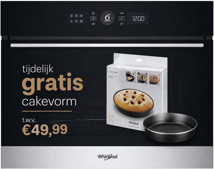 Whirlpool WMW57DH-MX Inbouw combimagnetron (45 cm)