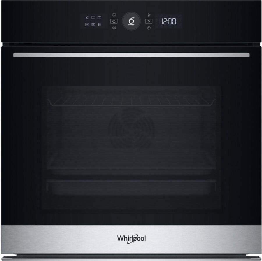 Whirlpool WOI5S8PM1SX oven 73 l Zwart Roestvrijstaal