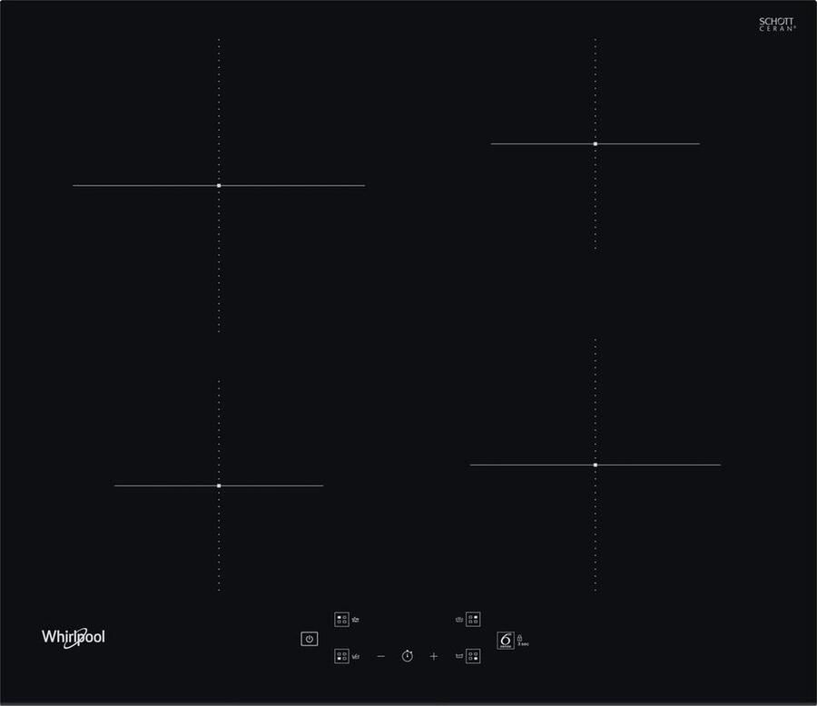 Whirlpool WS Q2760 BF Inbouw Inductiekookplaat Zwart - Foto 4