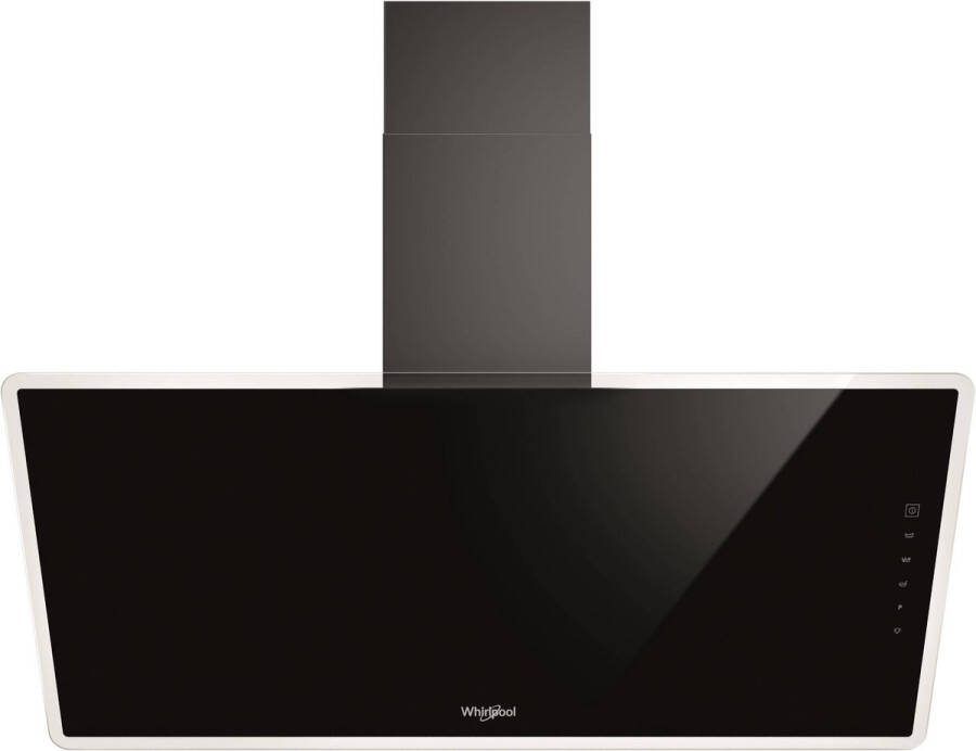 Whirlpool WHVF 92F LT K Afzuigkap 90 cm Zwart 255 470 660 m3 uur LED-verlichting