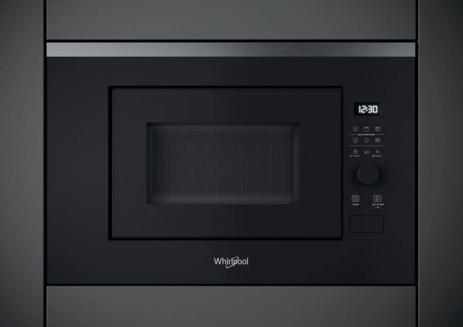 Whirlpool WMF201G magnetron Ingebouwd Grill-magnetron 20 l 800 W Zwart Roestvrijstaal
