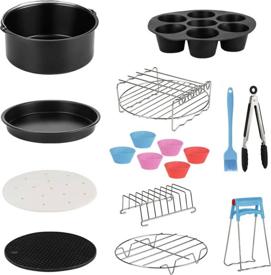 White-Label Airfryer Accessoires Siliconen Bakje Bakpapier