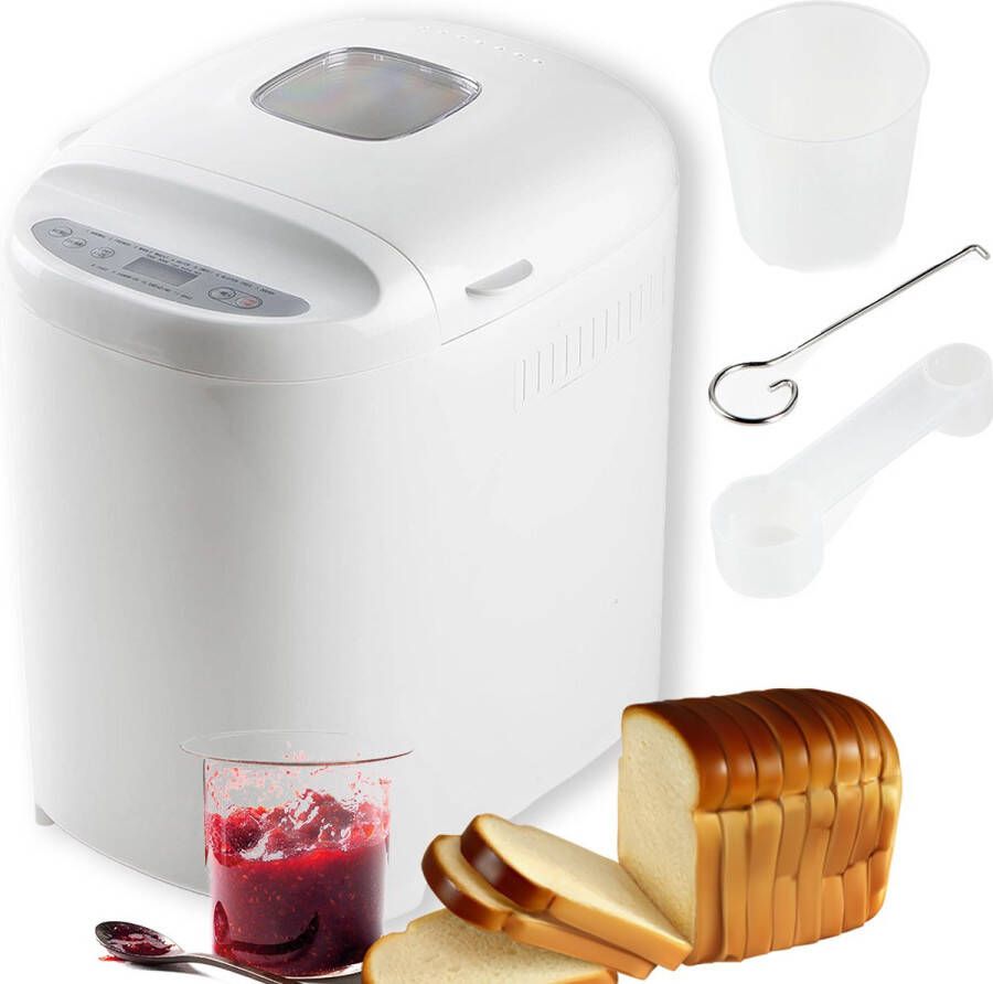 White-label Broodbakmachine Broodsnijmachine Broodbakmachines Wit