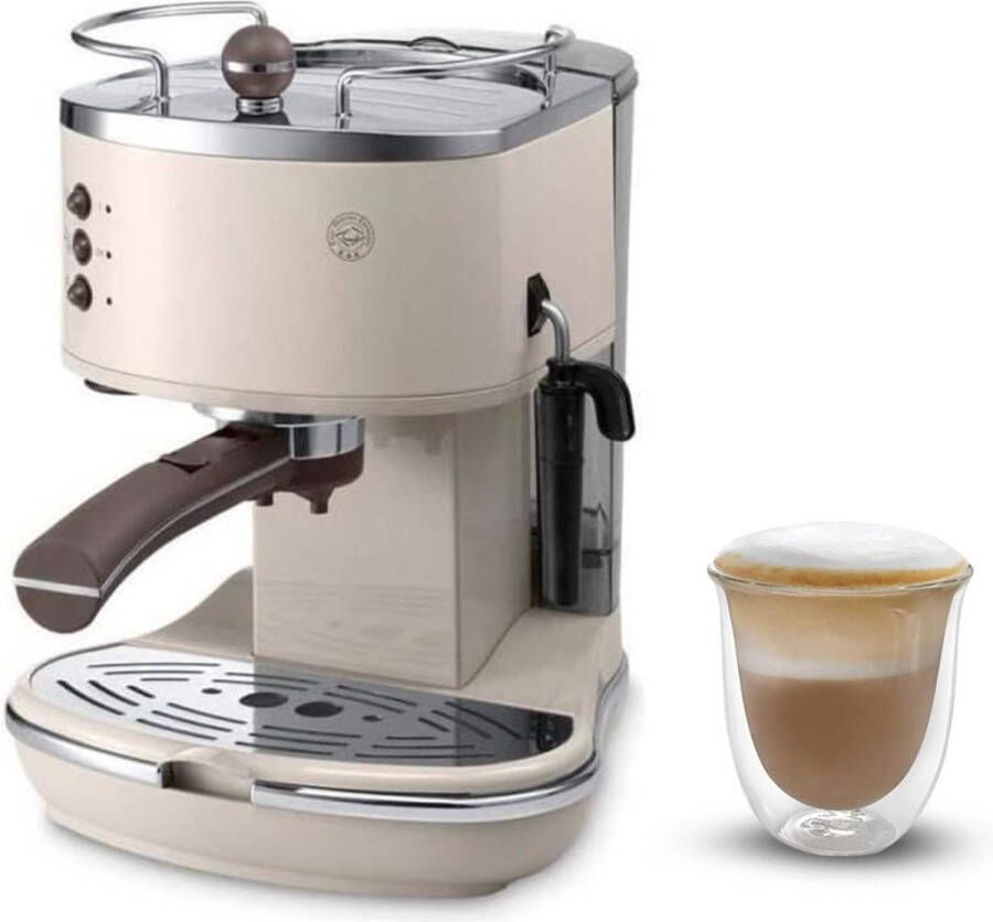 White-label Espressomachine Koffiezetapparaat Koffiemachines Beige
