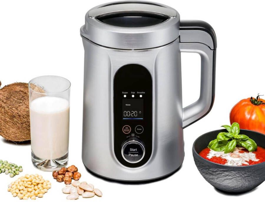 White-Label Soepmaker Blender 2 in 1 Zilver