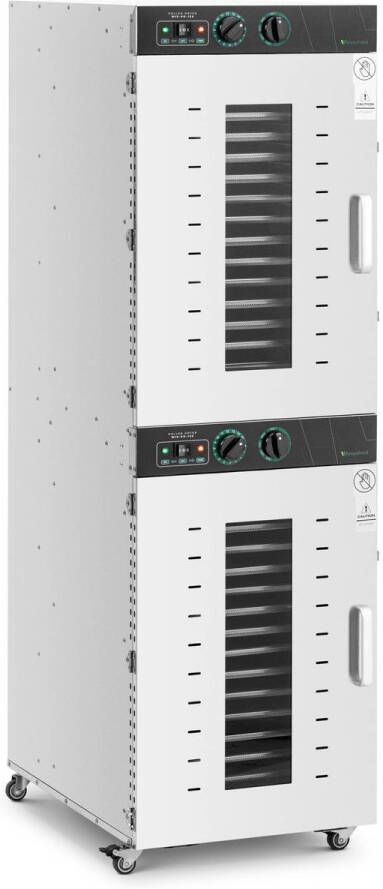 Wiesenfield Pollendroger 3150 W 32 trays 30 tot 70 °C 216 l