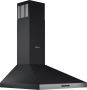 Wiggo WE‑D530P(B) – Wandschouw Afzuigkap 50 cm – Zwart – 300 m³ h – Knoppenbediening – LED Verlichting – 5 jaar garantie - Thumbnail 2