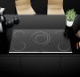 Wiggo WH-E975GC(B) – Keramische Kookplaat – 90 cm – Inbouw – 5 kookzones – 3 fasen (7.6 kW) – Touch Control – Restwarmte-indicatie – Zwart Glas - Thumbnail 1
