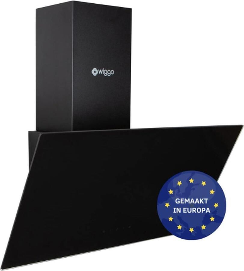 Wiggo Afzuigkap LED-touch-display Voor Eenvoudige bediening Afzuigkap Zwart Afzuigkap Onderbouw Afzuigkapfilters Afzuigkappen Afzuigkap Recirculatie Afzuigkap Met Filter Afzuigkap Met Koolstoffilter
