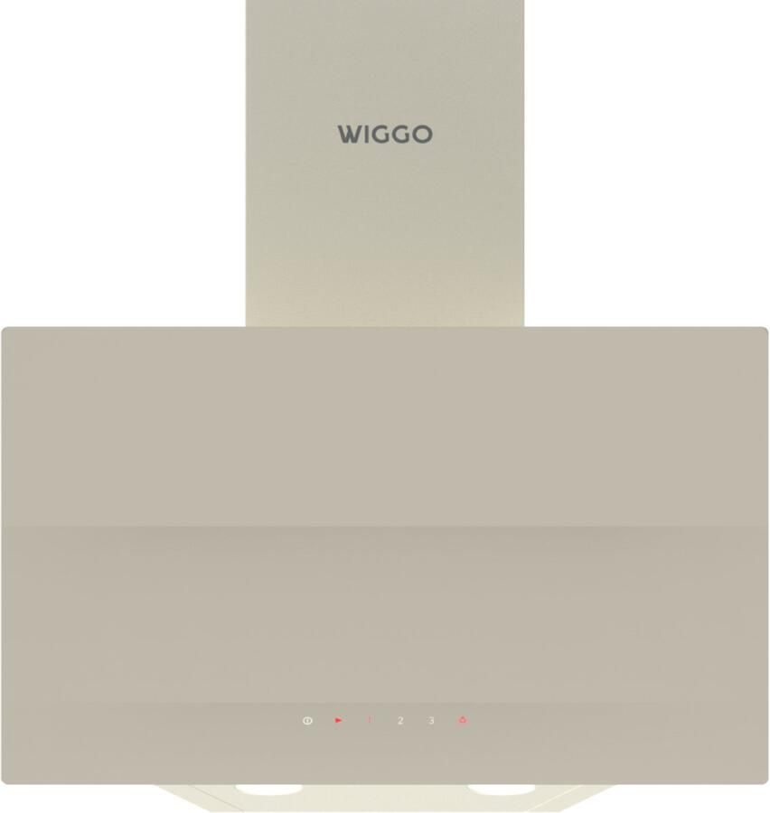 Wiggo WE-A533G(C) Wandafzuigkap – Creme – 50 cm – Energieklasse A+