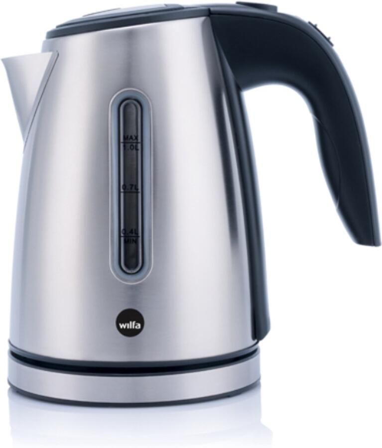 Wilfa WKW-5S Waterkoker Aantal Volume: 1 l Zwart RVS