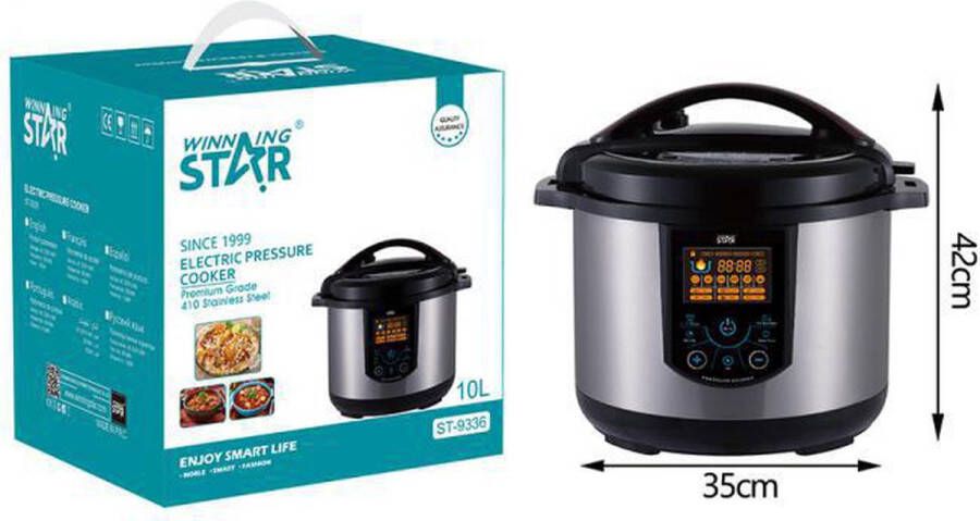 Winning star Multicooker 10 Liter 1350w