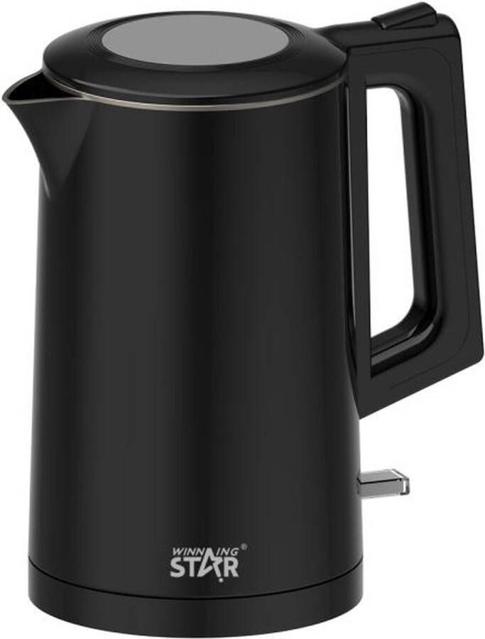 Winning star Waterkoker 1.7 Liter 1500w Zwart