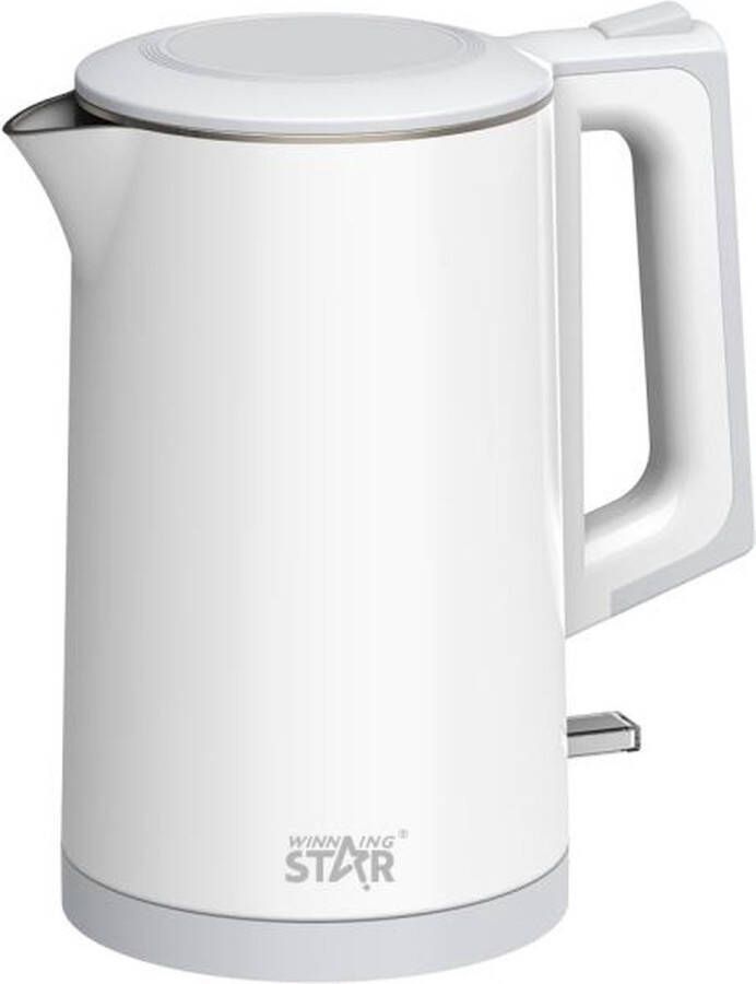 Winning star Waterkoker 1.8 Liter 1500w Wit